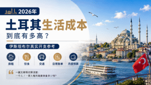 2026年土耳其生活成本到底有多高？伊斯坦布尔真实开支参考